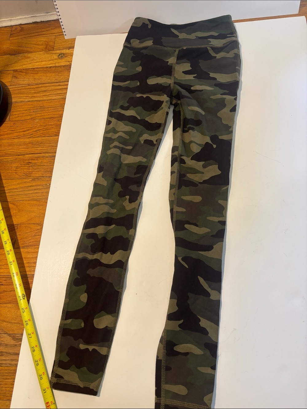 J. Crew Kids Camouflage Leggings in Green and Black
